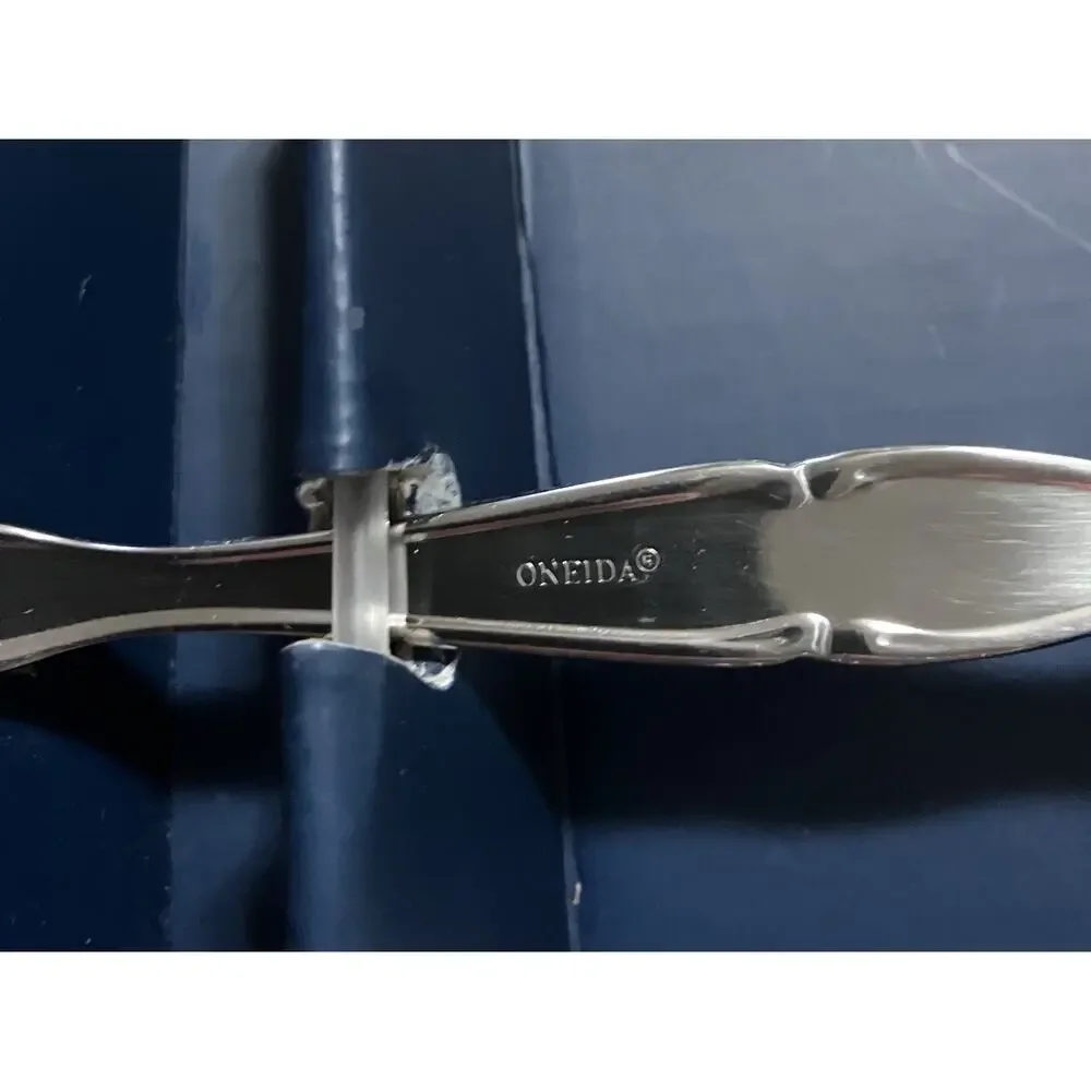 Oneida Satin Cantata Stainless Frosted Handle 1 Place Setting and 1 Hostess Set
